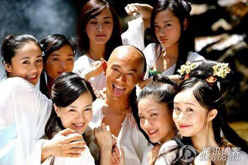 Anh chàng Vi Tiểu Bảo - Huỳnh Hiểu Minh và 7 bà vợ trong Lộc Đỉnh Ký 2008.