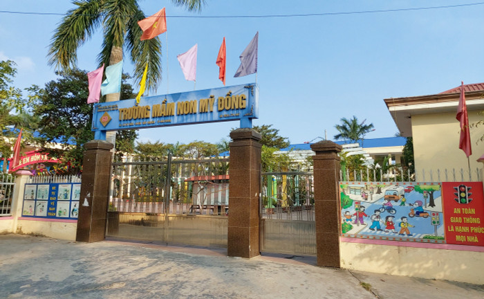 Phụ huynh phản ánh một số khoản thu chưa hợp lý tại Trường mầm non Mỹ Đồng (Ảnh: Lã Tiến) Phụ huynh phản ánh một số khoản thu chưa hợp lý tại Trường mầm non Mỹ Đồng (Ảnh: Lã Tiến)