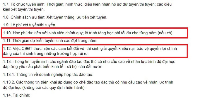Mẫu kê khai của Thông tư 08/2022/TT-BGDĐT. (Ảnh chụp màn hình) Ảnh 3.jpg
