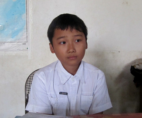 Em Nguyễn Đức Bảo thích học Toán và làm thơ. Em Nguyễn Đức Bảo thích học Toán và làm thơ.