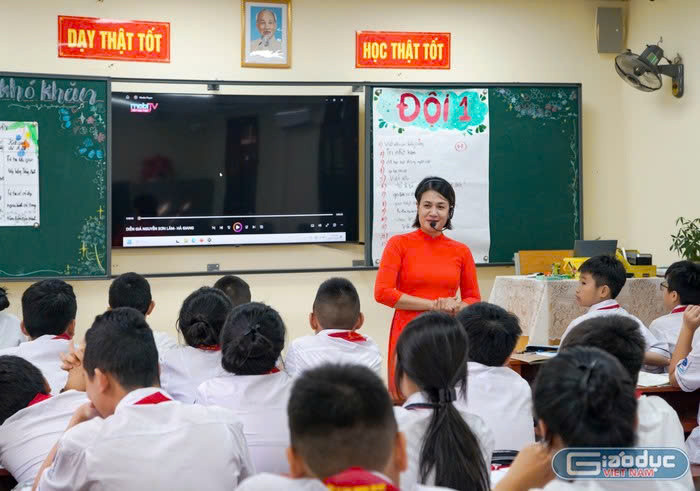 Giai đoạn 2020-2024, giáo dục và đào tạo thành phố phát triển mạnh cả về quy mô, chất lượng và đội ngũ. (Ảnh minh họa: Lã Tiến) hp-chi-giao-duc-12.jpg