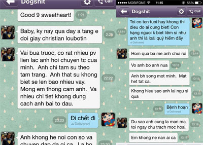 Những tin nhắn Minh Chánh muốn nối lại tình cảm với Hoàng Yến và hứa tặng đồ hiệu Những tin nhắn Minh Chánh muốn nối lại tình cảm với Hoàng Yến và hứa tặng đồ hiệu