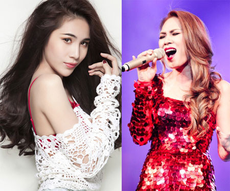 Mỹ Tâm được đề cử ở hạng mục "Mỹ nhân của năm" còn Thủy Tiên được đề cử hạng mục "bà mẹ của năm" Mỹ Tâm được đề cử ở hạng mục "Mỹ nhân của năm" còn Thủy Tiên được đề cử hạng mục "bà mẹ của năm"