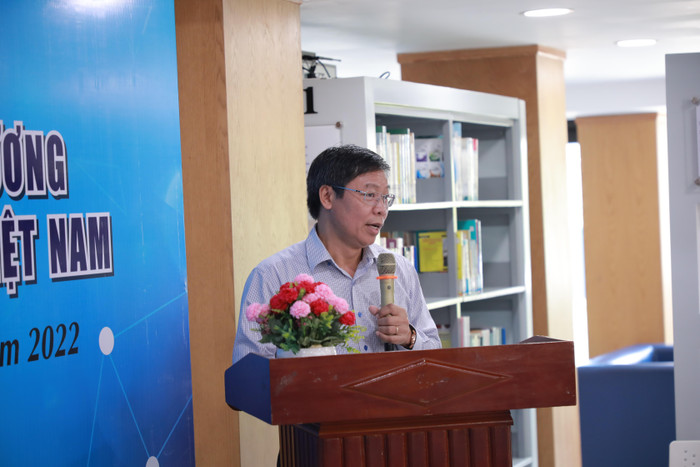 Phó Giáo sư, Tiến sĩ Nguyễn Xuân Hoàn - Hiệu trưởng Trường Đại học Công nghiệp Thực phẩm Thành phố Hồ Chí Minh chia sẻ tại toạ đàm (ảnh: Lê Phương) Phó Giáo sư, Tiến sĩ Nguyễn Xuân Hoàn - Hiệu trưởng Trường Đại học Công nghiệp Thực phẩm Thành phố Hồ Chí Minh chia sẻ tại toạ đàm (ảnh: Lê Phương)