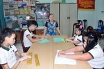 Lớp học đặc biệt dành cho trẻ em khiếm thị Lớp học đặc biệt dành cho trẻ em khiếm thị