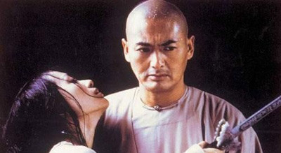 Trong phim “Ngọa hổ tàng long”, Chương Tử Di không ít lần nằm trong vòng tay của nam tài tử Châu Nhuận Phát. Ảnh. Sina. Trong phim “Ngọa hổ tàng long”, Chương Tử Di không ít lần nằm trong vòng tay của nam tài tử Châu Nhuận Phát. Ảnh. Sina.