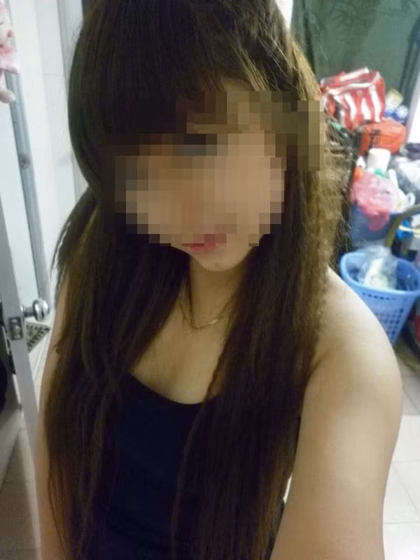 Bức ảnh của nữ sinh B.Y trên facebook. Bức ảnh của nữ sinh B.Y trên facebook.