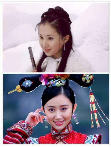 Số 16. Thư Sướng vai Thủy Sênh trong “Liên thành quyết” 2003, vai Thiên Sơn Đồng lão trong “Thiên long bát bộ” 2003 và Kiến ninh công chúa trong “Lộc đỉnh ký” 2006. Số 16. Thư Sướng vai Thủy Sênh trong “Liên thành quyết” 2003, vai Thiên Sơn Đồng lão trong “Thiên long bát bộ” 2003 và Kiến ninh công chúa trong “Lộc đỉnh ký” 2006.