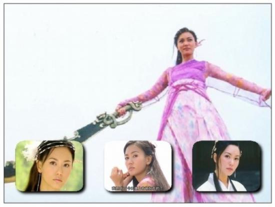 Số 18. Quách Phi Hồng vai Ân Tố Tố trong “Ỷ thiên đồ long ký” 2003. Số 18. Quách Phi Hồng vai Ân Tố Tố trong “Ỷ thiên đồ long ký” 2003.