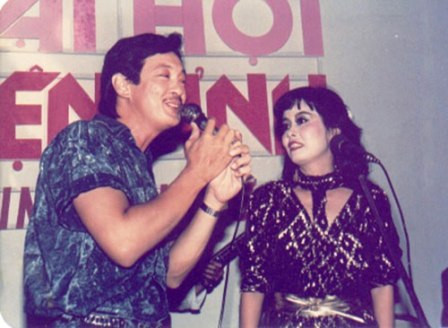 Vợ chồng ca sĩ Bích Trâm và Chánh Tín thường xuyên đi diễn cùng nhau