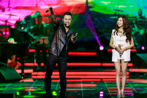 Tuấn Hưng và ca sĩ trẻ Hạnh Sino