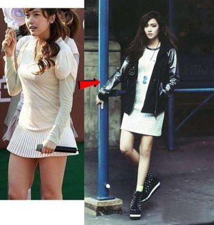 Ca sĩ của nhóm NSD Jessica cũng đã có được vóc dáng gợi cảm từ khi cô gia nhập ban nhạc nữ đình đám châu Á.