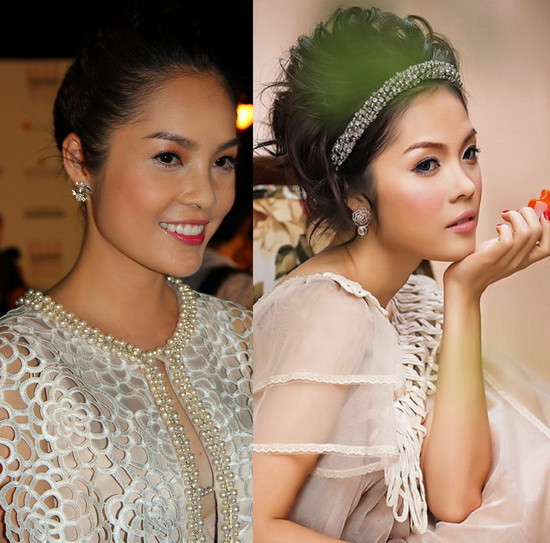 Nhìn nghiêng, chiếc mũi có đường sóng cong trước đây đã được nâng lên thanh mảnh và gọn gàng hơn. Xem thêm: Những chiếc cằm mới của Sao Việt/ Bí quyết trang điểm xinh. Nhìn nghiêng, chiếc mũi có đường sóng cong trước đây đã được nâng lên thanh mảnh và gọn gàng hơn. Xem thêm: Những chiếc cằm mới của Sao Việt/ Bí quyết trang điểm xinh.