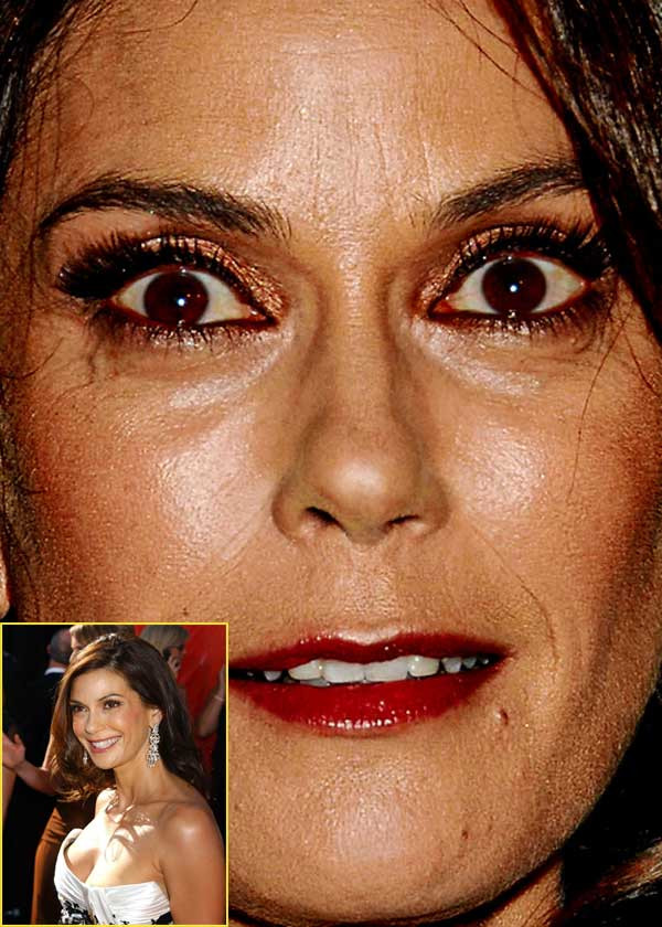 Teri Hatcher - người đẹp trong seris phim nổi tiếng "Những bà nội trợ kiểu Mỹ" có lẽ rất dễ dọa ma trẻ con. (Ảnh: Xz) Xem thêm: Điểm danh những chiếc cằm mới của Sao Việt / Bộ sưu tập váy xinh chào hè 2012.