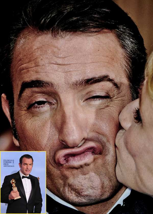 Jean Dujardin - người đàn ông được nửa triệu phụ nữ yêu mến, thực ra cũng chẳng bảnh bao, lịch lãm như vẫn tưởng,. (Ảnh: Xz) Xem thêm: Điểm danh những chiếc cằm mới của Sao Việt / Bộ sưu tập váy xinh chào hè 2012.
