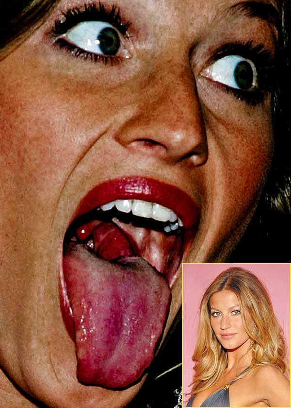 Gisele Bundchen tái hiện hình ảnh của Ma Cà Rồng. (Ảnh: Xz) Xem thêm: Điểm danh những chiếc cằm mới của Sao Việt / Bộ sưu tập váy xinh chào hè 2012.