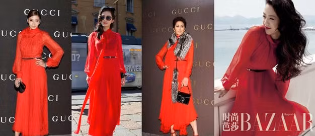 Trang phục của Thang Duy phổ biến đến mức đụng hàng nhan nhản.