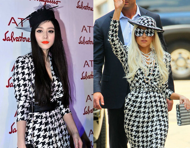 Phạm Băng Băng và Lady Gaga.