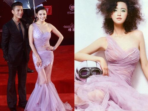 Huỳnh Dịch (trái) và Phạm Băng Băng.