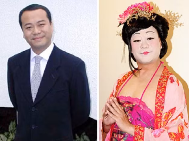 'Gai người' với hình ảnh giả gái của Âu Dương Trấn.