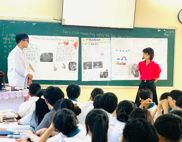 Trường Trung học phổ thông Lương Thế Vinh có nhiều giáo viên giỏi của Trường Trung học phổ thông chuyên Nguyễn Trãi và Trung học phổ thông Hồng Quang thỉnh giảng ( Ảnh: NTCC) GDVN_thpt- luong-the-vinh.jpg