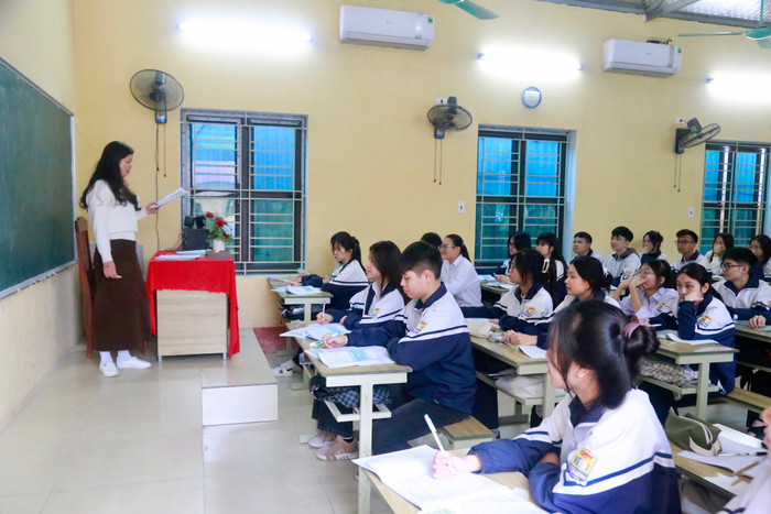 Khối trường Trung học phổ thông tư thục tại Hải Dương tuyển sinh “nóng” như trường công (Ảnh: LT) GDVN_thpt- luong-the-vinh-2.jpg