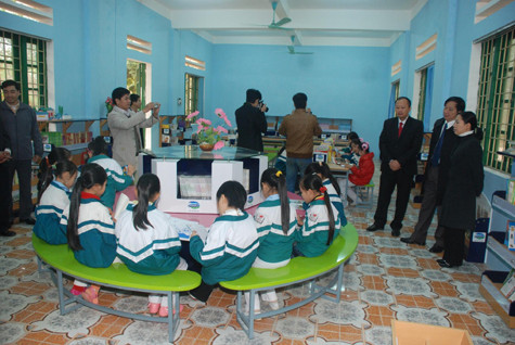 Thư viện Vinamilk xây dựng tại Lào Cai Thư viện Vinamilk xây dựng tại Lào Cai