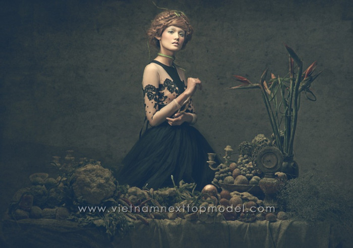 : Bức hình của Thanh Thảo được đánh giá là đẹp nhất trong buổi chụp hình theo yêu cầu của concept mà ban giám khảo đưa ra. : Bức hình của Thanh Thảo được đánh giá là đẹp nhất trong buổi chụp hình theo yêu cầu của concept mà ban giám khảo đưa ra.