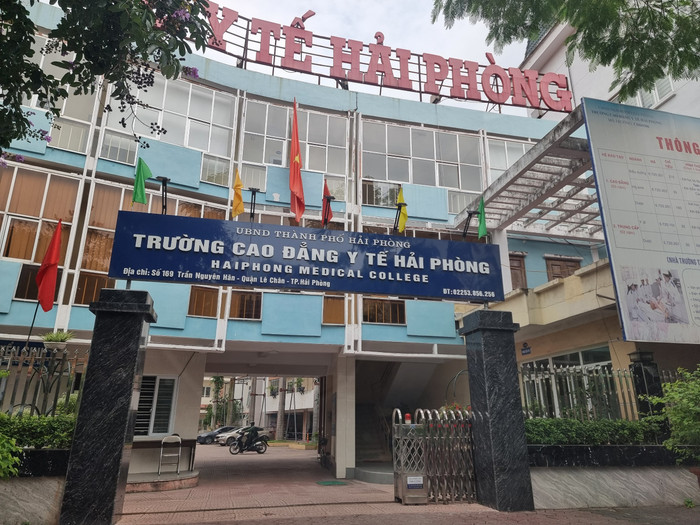 Trường Cao đẳng Y tế Hải Phòng cho rằng khoản thu chênh lệch học phí là hoàn toàn đúng theo quy định (Ảnh: LT) GDVN_cao-dang-y-te-1.jpg
