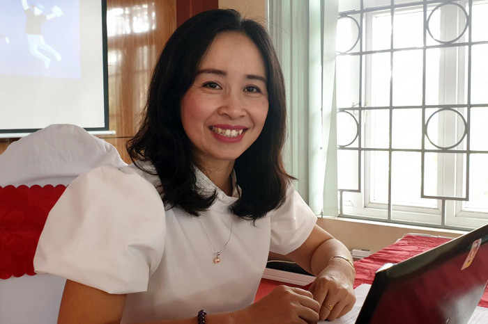 Cô giáo Vũ Thị Thảo, giáo viên Trường Tiểu học Núi Đèo (huyện Thủy Nguyên, Hải Phòng) Ảnh: CTV Cô giáo Vũ Thị Thảo, giáo viên Trường Tiểu học Núi Đèo (huyện Thủy Nguyên, Hải Phòng) Ảnh: CTV