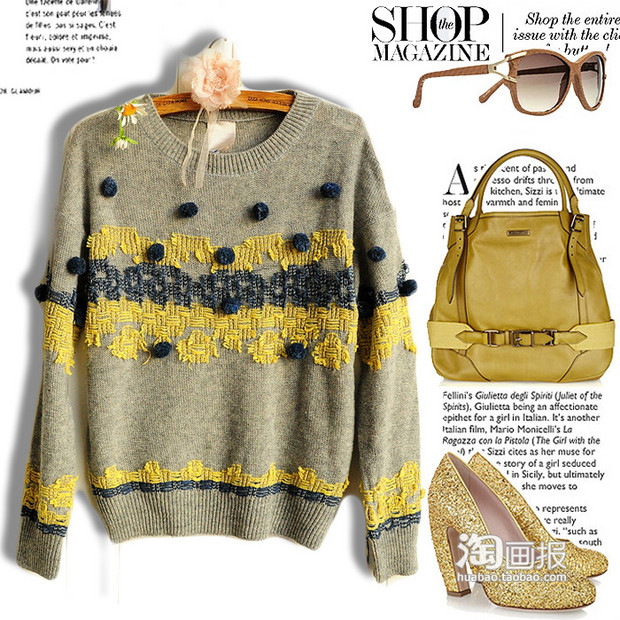 Bạn ái ngại những cơn gió lạnh sẽ làm hỏng buổi tối đi chơi vui vẻ của mình? Vậy thì style này là gợi ý tuyệt vời. Sự kết hợp giữa áo len bông xinh xắn, giày cao gót lấp lánh, túi xách sành điệu sẽ tạo cho bạn phong thái của một quý cô thời thường, cực kỳ đáng yêu. (Ảnh: HB) Bạn ái ngại những cơn gió lạnh sẽ làm hỏng buổi tối đi chơi vui vẻ của mình? Vậy thì style này là gợi ý tuyệt vời. Sự kết hợp giữa áo len bông xinh xắn, giày cao gót lấp lánh, túi xách sành điệu sẽ tạo cho bạn phong thái của một quý cô thời thường, cực kỳ đáng yêu. (Ảnh: HB)