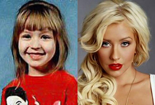 Nụ cười tươi không chệch đi đâu được, chính là Christina Aguilera.