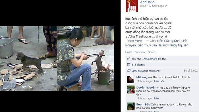 Facebook AddHanoi nhận được rất nhiều comment từ cư dân mạng về chuyện này. Facebook AddHanoi nhận được rất nhiều comment từ cư dân mạng về chuyện này.