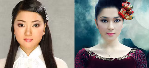 Nguyễn Thị Huyền của thời thi Hoa Hậu Việt Nam 2004 và Nguyễn Thị Huyền hiện tại có nhiều nét thay đổi trên gương mặt. Xem thêm: Sao chuộng phẫu thuật thẩm mỹ / 10 phút trang điểm hóa mỹ nhân.