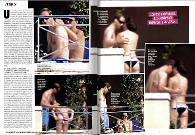 5 bức hình "nhạy cảm của cặp vợ chồng hoàng tử William và Kate chiếm trọn vẹn gần 2 mặt bên trong tạp chí này. Ảnh. PerezHilton 5 bức hình "nhạy cảm của cặp vợ chồng hoàng tử William và Kate chiếm trọn vẹn gần 2 mặt bên trong tạp chí này. Ảnh. PerezHilton