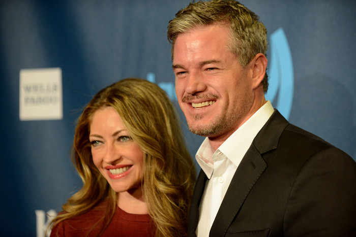 Nam nữ diễn viên Rebecca Gayheart và Eric Dane.