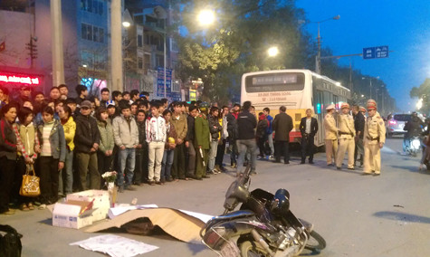 Hiện trường vụ tai nạn Hiện trường vụ tai nạn