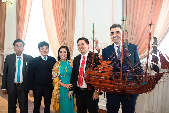 Chương trình hợp tác du học Việt - Nga là tâm huyết của cô Nguyễn Bích Nguyên cùng tổ chuyên môn Trường Trung học phổ thông chuyên Trần Phú (Ảnh: Nhân vật cung cấp)