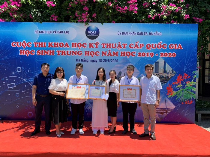 Hải Phòng có 2 dự án tham dự cuộc thi khoa học kỹ thuật cấp quốc gia đều đạt giải (Ảnh: CTV) Hải Phòng có 2 dự án tham dự cuộc thi khoa học kỹ thuật cấp quốc gia đều đạt giải (Ảnh: CTV)
