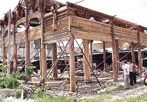 Kiến trúc nhà gỗ cổ Huệ Châu, tỉnh An Huy.