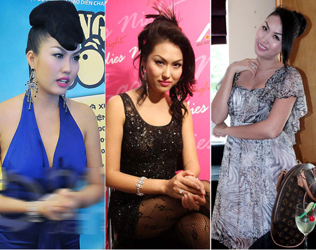 Những kiểu tóc nửa quý tộc, nửa ... "bà tám" của Phi Thanh Vân không những không giúp cô đẹp hơn, mà còn khiến cho hình nửa "nửa mùa" in đậm trong tâm trí công chúng. (Ảnh: ione) Xem thêm: Điểm danh những chiếc "cằm mới" của Sao Việt.