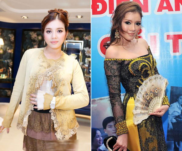 Lý Nhã Kỳ có một gương mặt vốn dĩ đã rất thu hút, chính vì thế người đẹp không cần tới những kiểu áo, váy hay làm tóc phức tạp, lườm xườm như thế này. (Ảnh: ione) Xem thêm: Điểm danh những chiếc "cằm mới" của Sao Việt.