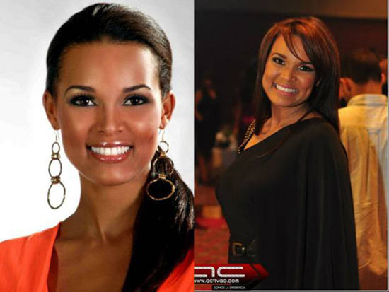 Á hậu hoàn vũ 2009 Ada Aimee de la Cruz Á hậu 1 của cuộc thi Hoa hậu hoàn vũ 2009 là cô Ada Aimee de la Cruz đến từ CH Dominican. Trước đó cô cũng dự thi Hoa hậu Thế giới 2007 tại Trung Quốc và giành danh hiệu Hoa hậu biển, lọt top 16 chung cuộc. Trở về từ cuộc thi, cô ngay lập tức tham gia chính trường và trúng cử chức Thị trưởng thành phố Santo Domingo tại quê nhà. So với gương mặt sở hữu những đường nét thanh mảnh trước đó thì cựu Á hậu ngày nào đã đẫy đà hơn trông thấy. Xem thêm: Cùng Triệu Vy lấy lại vóc dáng thon thả, yêu kiều sau sinh. Á hậu hoàn vũ 2009 Ada Aimee de la Cruz Á hậu 1 của cuộc thi Hoa hậu hoàn vũ 2009 là cô Ada Aimee de la Cruz đến từ CH Dominican. Trước đó cô cũng dự thi Hoa hậu Thế giới 2007 tại Trung Quốc và giành danh hiệu Hoa hậu biển, lọt top 16 chung cuộc. Trở về từ cuộc thi, cô ngay lập tức tham gia chính trường và trúng cử chức Thị trưởng thành phố Santo Domingo tại quê nhà. So với gương mặt sở hữu những đường nét thanh mảnh trước đó thì cựu Á hậu ngày nào đã đẫy đà hơn trông thấy. Xem thêm: Cùng Triệu Vy lấy lại vóc dáng thon thả, yêu kiều sau sinh.