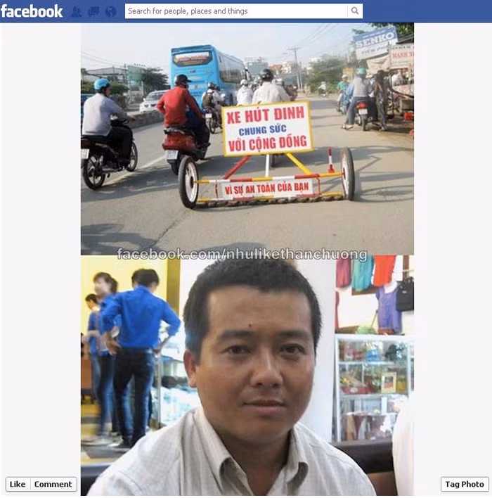 "Dưới cái nắng cháy da, mồ hôi đẫm lưng, anh Phạm Công Xuân cần mẫn chạy xe máy dọc quốc lộ 1A qua tỉnh Bình Dương để hút đinh. Thi thoảng, anh lại nhận được tin nhắn đe dọa: “Mày có thích mã tấu không?...". Ảnh: Anh Phạm Công Xuân và chiếc xe hút đinh "vì cộng đồng" - Nguồn. VNE. "Dưới cái nắng cháy da, mồ hôi đẫm lưng, anh Phạm Công Xuân cần mẫn chạy xe máy dọc quốc lộ 1A qua tỉnh Bình Dương để hút đinh. Thi thoảng, anh lại nhận được tin nhắn đe dọa: “Mày có thích mã tấu không?...". Ảnh: Anh Phạm Công Xuân và chiếc xe hút đinh "vì cộng đồng" - Nguồn. VNE.