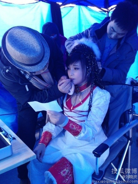 Việc tạo hình công chúa A Sử Na Yến đã gần như hoàn tất.