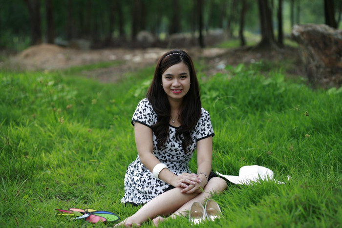 Ước mơ của mình là trở thành một nữ doanh nhân thành đạt