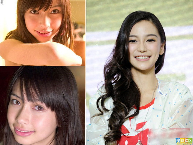 Angelababy được cho là thay đổi nhiều nhất.