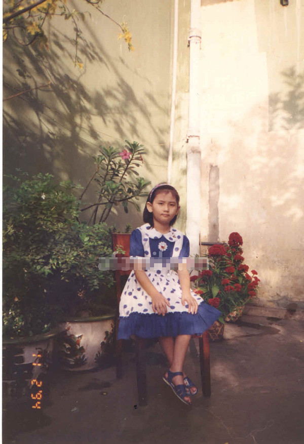 Hoàng Yến năm 6 tuổi. Hoàng Yến năm 6 tuổi.
