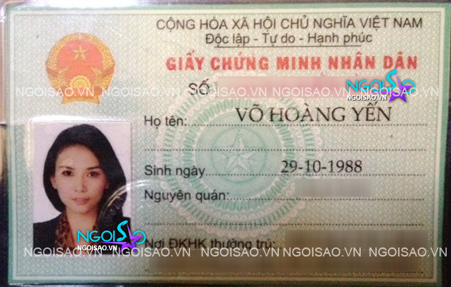 Hoàng Yến tên thật là Võ Hoàng Yến, sinh ngày 29/10/1988 tại thành phố Hồ Chí Minh. Cô là một người mẫu nổi tiếng, diễn viên điện ảnh và là Á hậu 1 cuộc thi Hoa Hậu Hoàn Vũ Việt Nam năm 2008 Hoàng Yến tên thật là Võ Hoàng Yến, sinh ngày 29/10/1988 tại thành phố Hồ Chí Minh. Cô là một người mẫu nổi tiếng, diễn viên điện ảnh và là Á hậu 1 cuộc thi Hoa Hậu Hoàn Vũ Việt Nam năm 2008