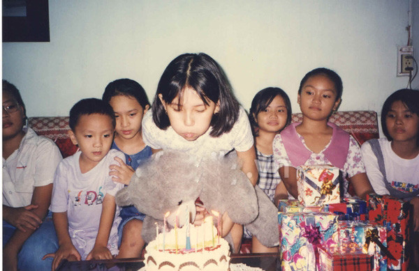 Hoàng Yến trong sinh nhất bước sang tuổi 10. Hoàng Yến trong sinh nhất bước sang tuổi 10.